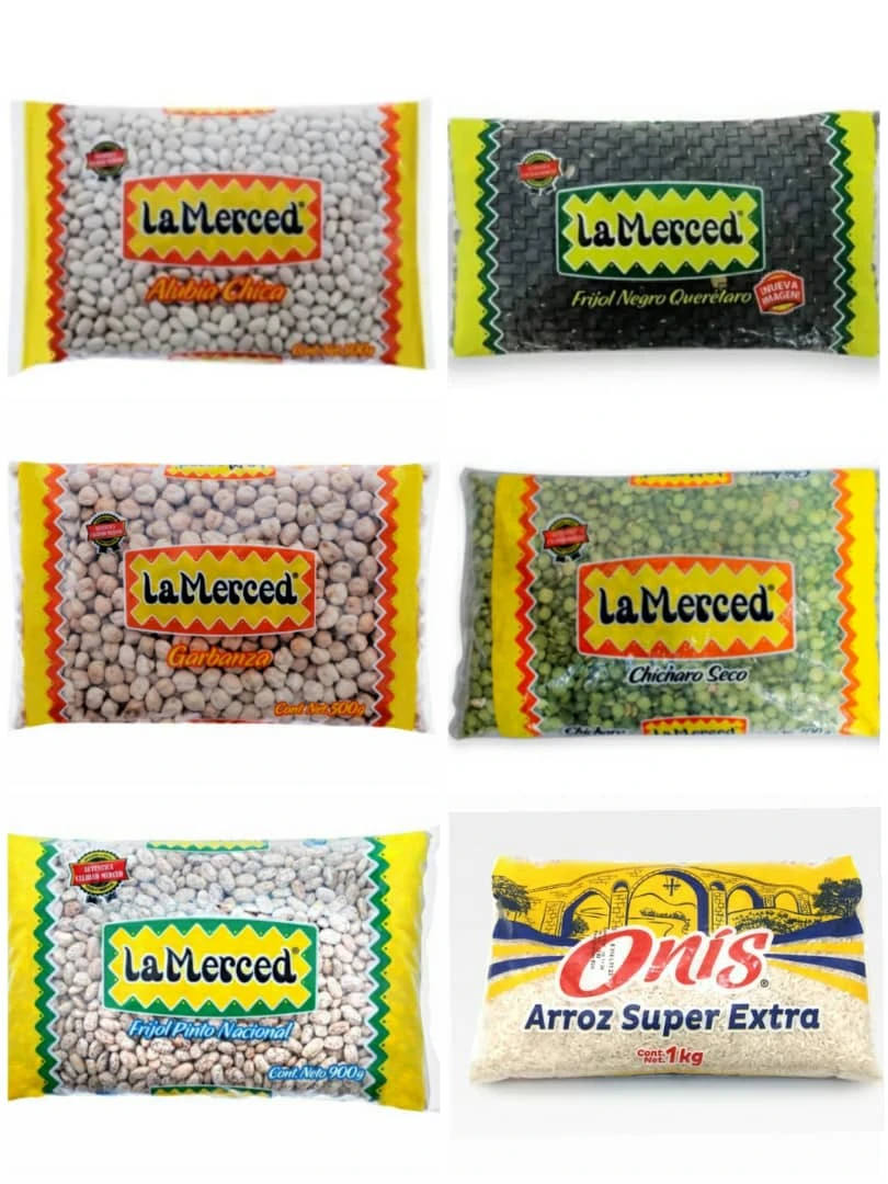 Granos de varios tipos en paketes de 500 gm's foto | AlKombomaster |  BizneCubano