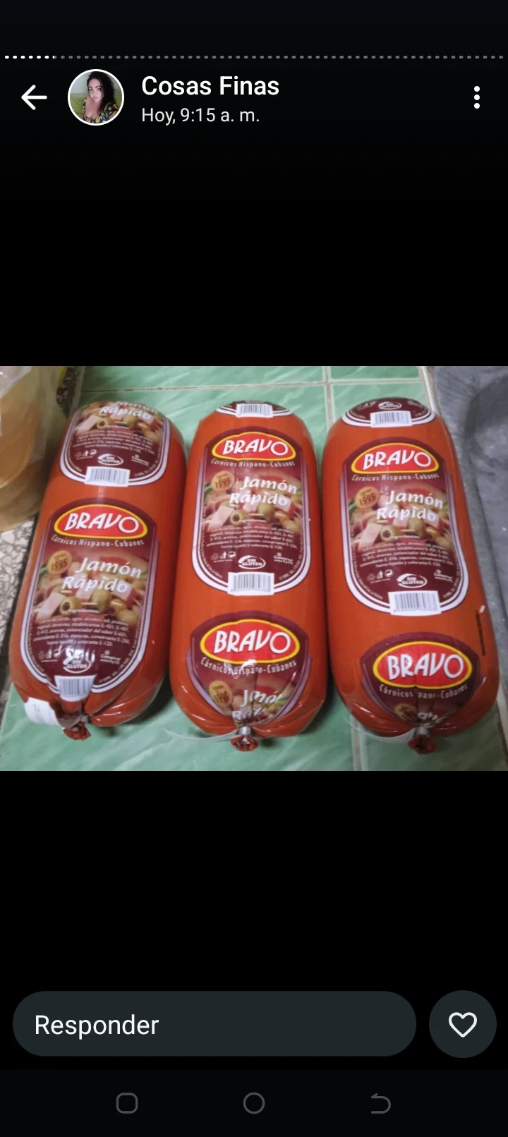 Jamón rápido bravo 2,2 kilo's foto | AlKombomaster |  BizneCubano