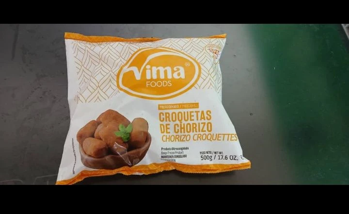 Paquetes de croquetas de chorizo y bacalao's foto | AlKombomaster |  BizneCubano