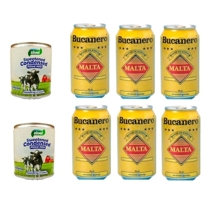 Combo leche y malta's foto | AlKombomaster |  BizneCubano