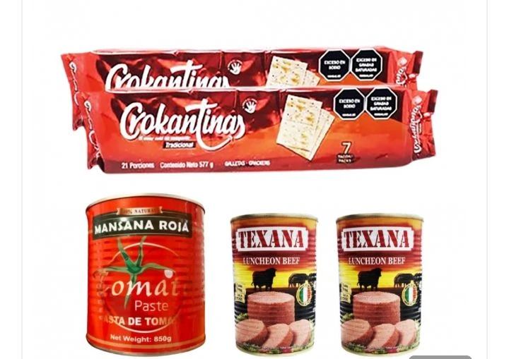 Galleta ,puré y carne ruzo combo's foto | AlKombomaster |  BizneCubano