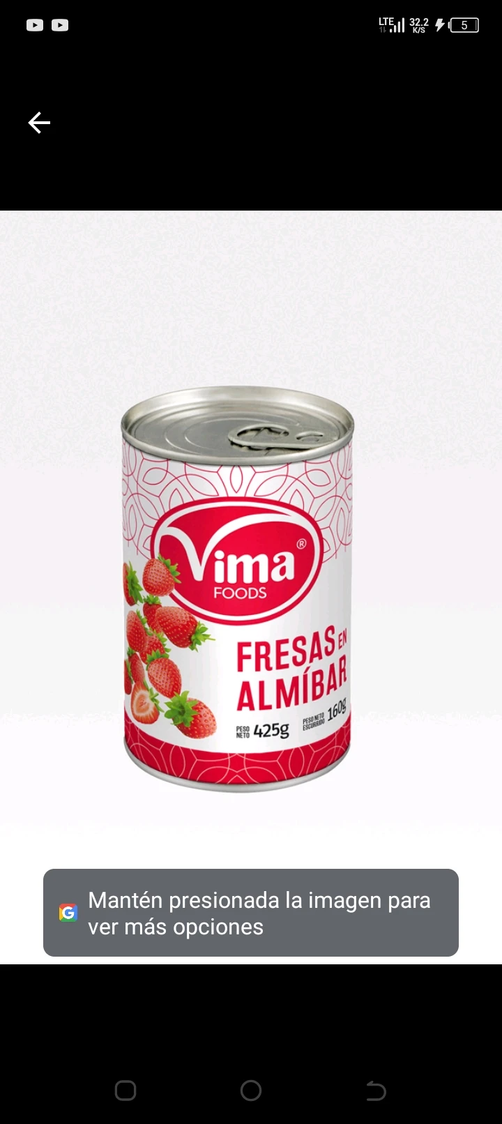 Fresa en almibar's foto | AlKombomaster |  BizneCubano