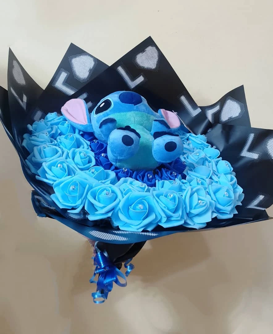 Ramo eterno con peluche's foto | AlKombomaster |  BizneCubano