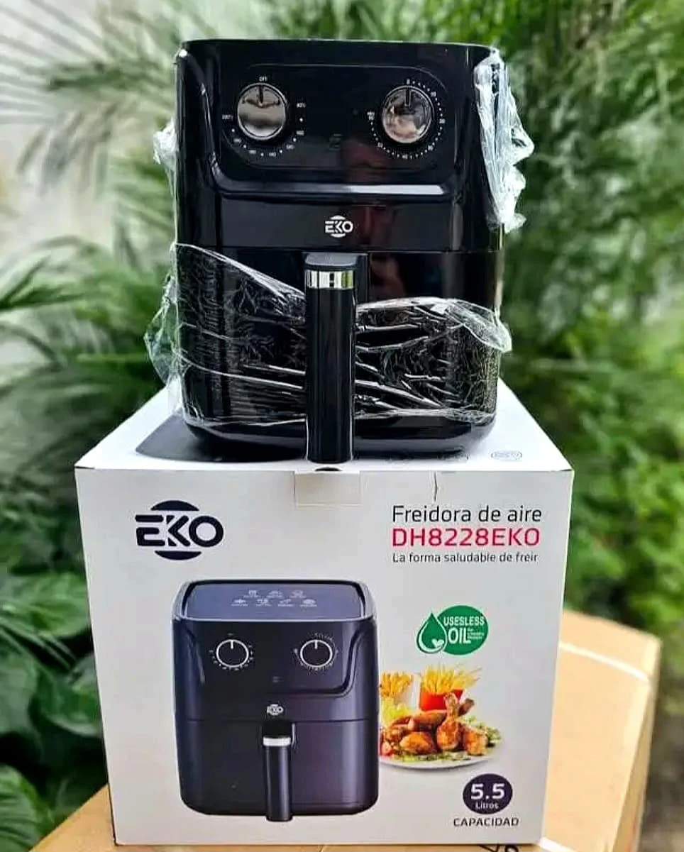 🆕️❗️❗️ •Freidora de aire 5,5L Eko, 2 semanas de garantía,'s foto | AlKombomaster |  BizneCubano
