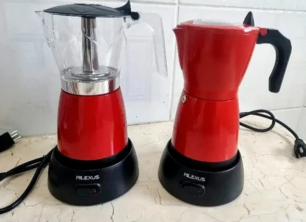 OFERTA SPECIAL ❗️❗️ •Cafetera eléctrica 6 tazas Milexus, color rojo y roja-transparente, 1 semana de garantía's foto | AlKombomaster |  BizneCubano