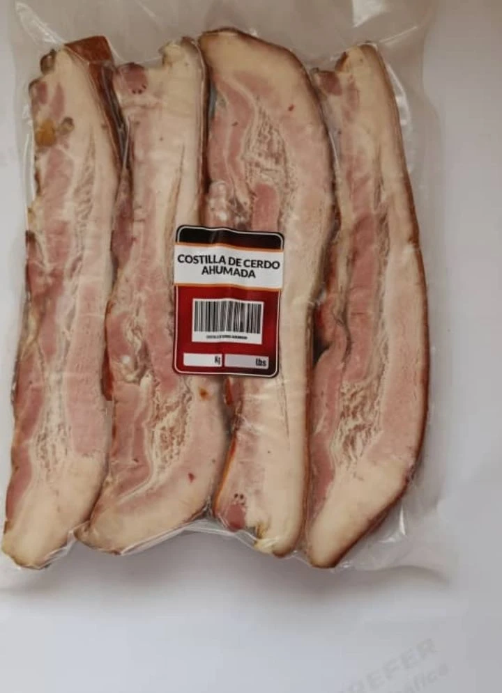 Costilla de cerdo ahumada troceada 5 lb's foto | AlKombomaster |  BizneCubano