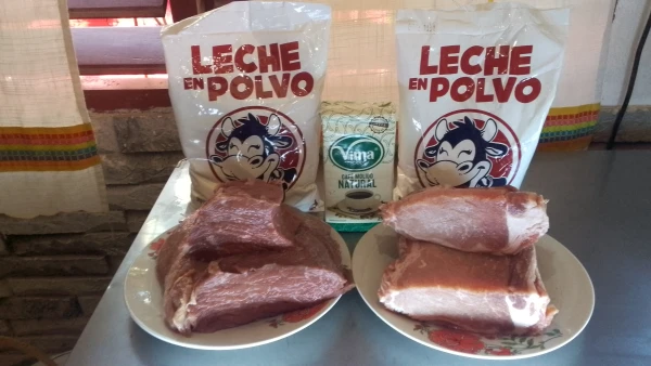 Combo sencillo res,cerdo ,leche y café's foto | AlKombomaster |  BizneCubano