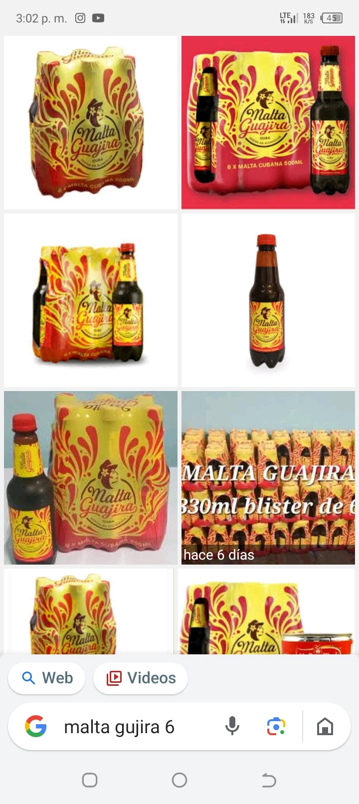 Malta guajira blíster de 6's foto | AlKombomaster |  BizneCubano