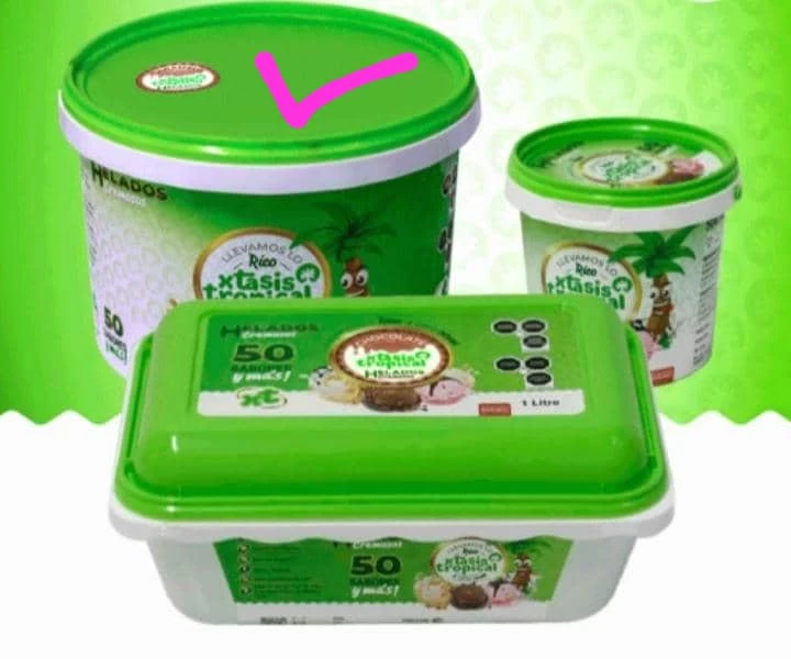 Helados importados 4 litros ( sabor al privado's foto | AlKombomaster |  BizneCubano